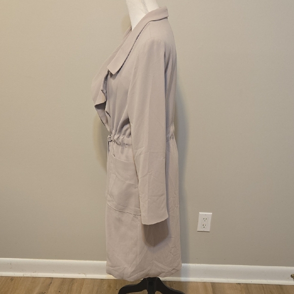 Eliane Rose Chic Women's Trench Coat in Light Beige XL New - Picture 5 of 10